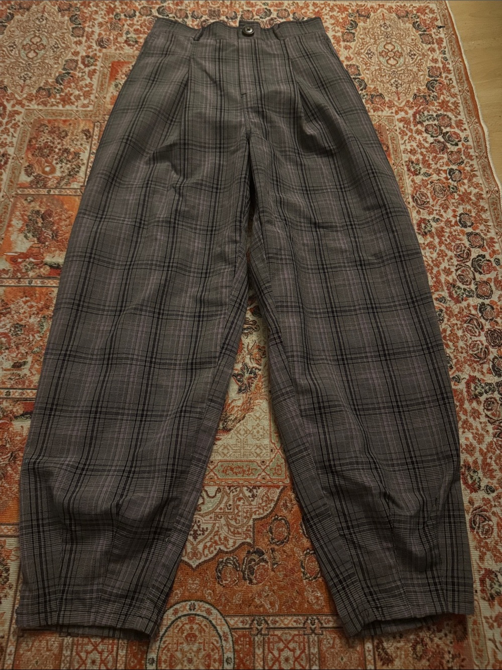 Plaid Trousers